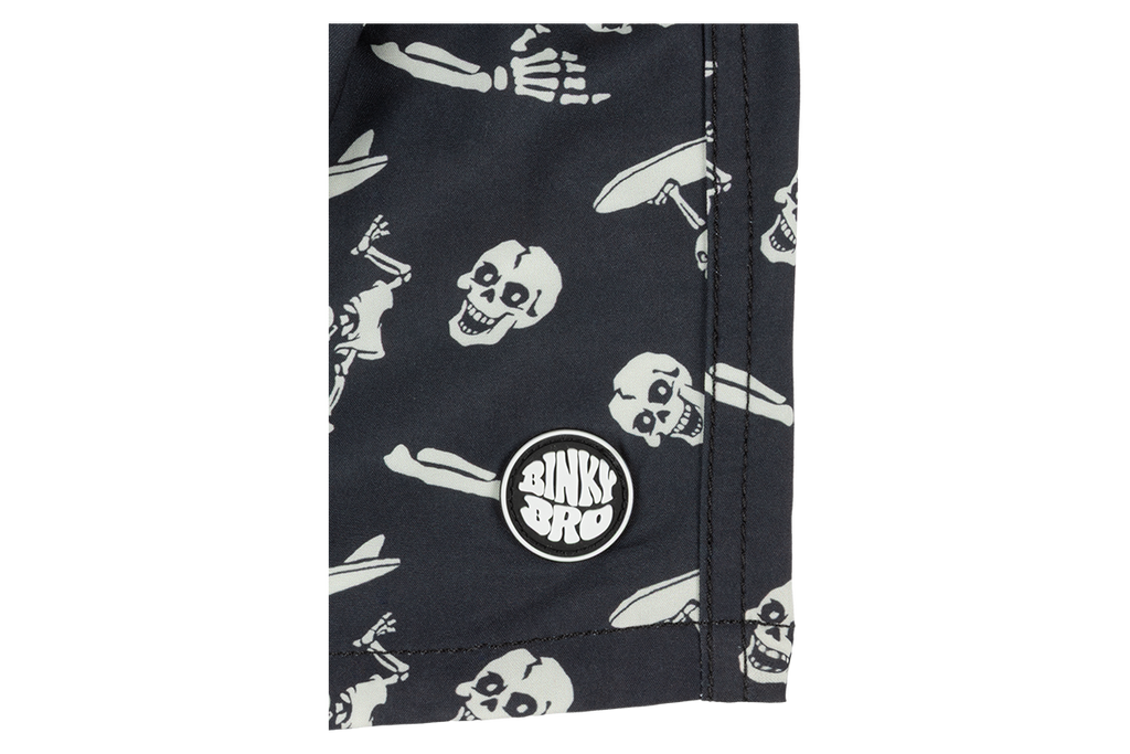 BinkyBro - Kids Swimsuit Crossbones || Black
