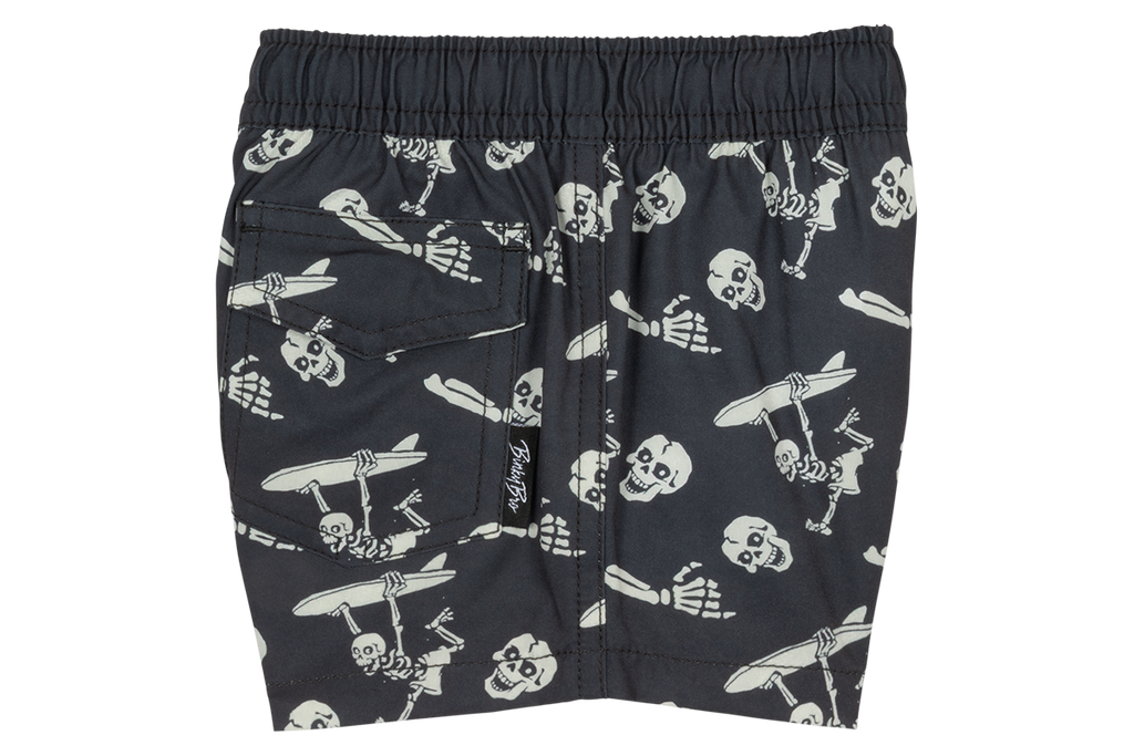 BinkyBro - Kids Swimsuit Crossbones || Black