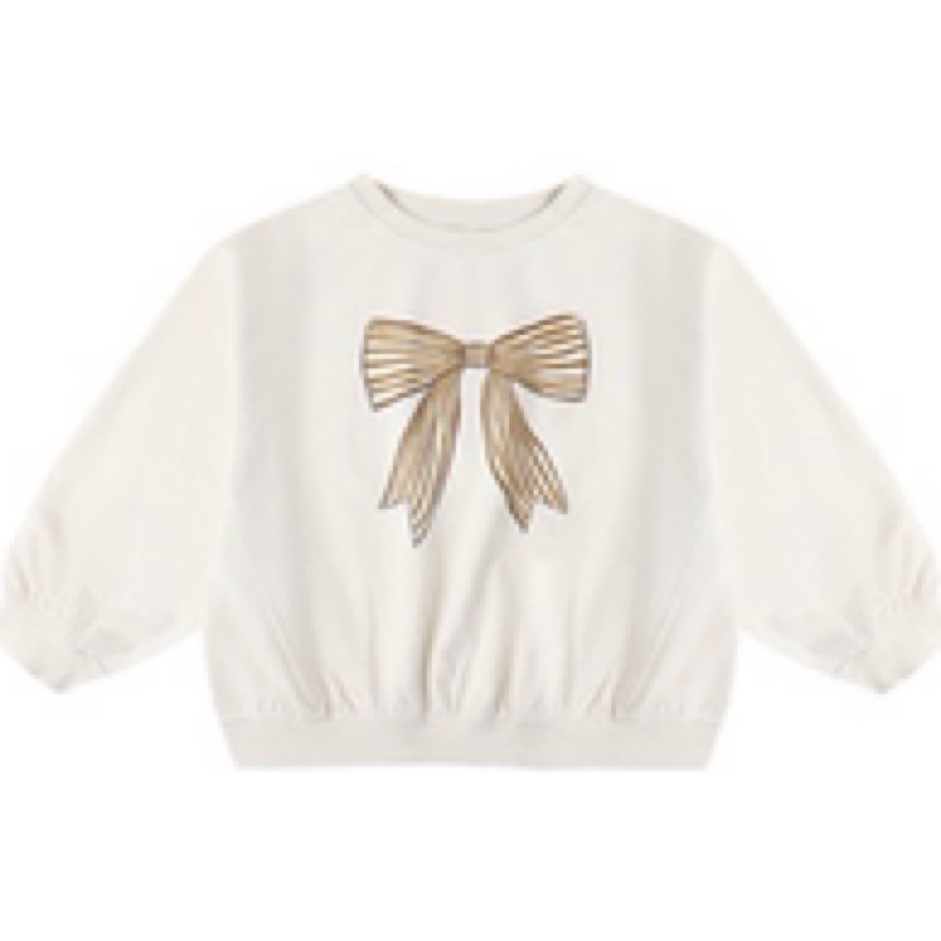 Rylee + Cru - Oversized Sweatshirt || Bow
