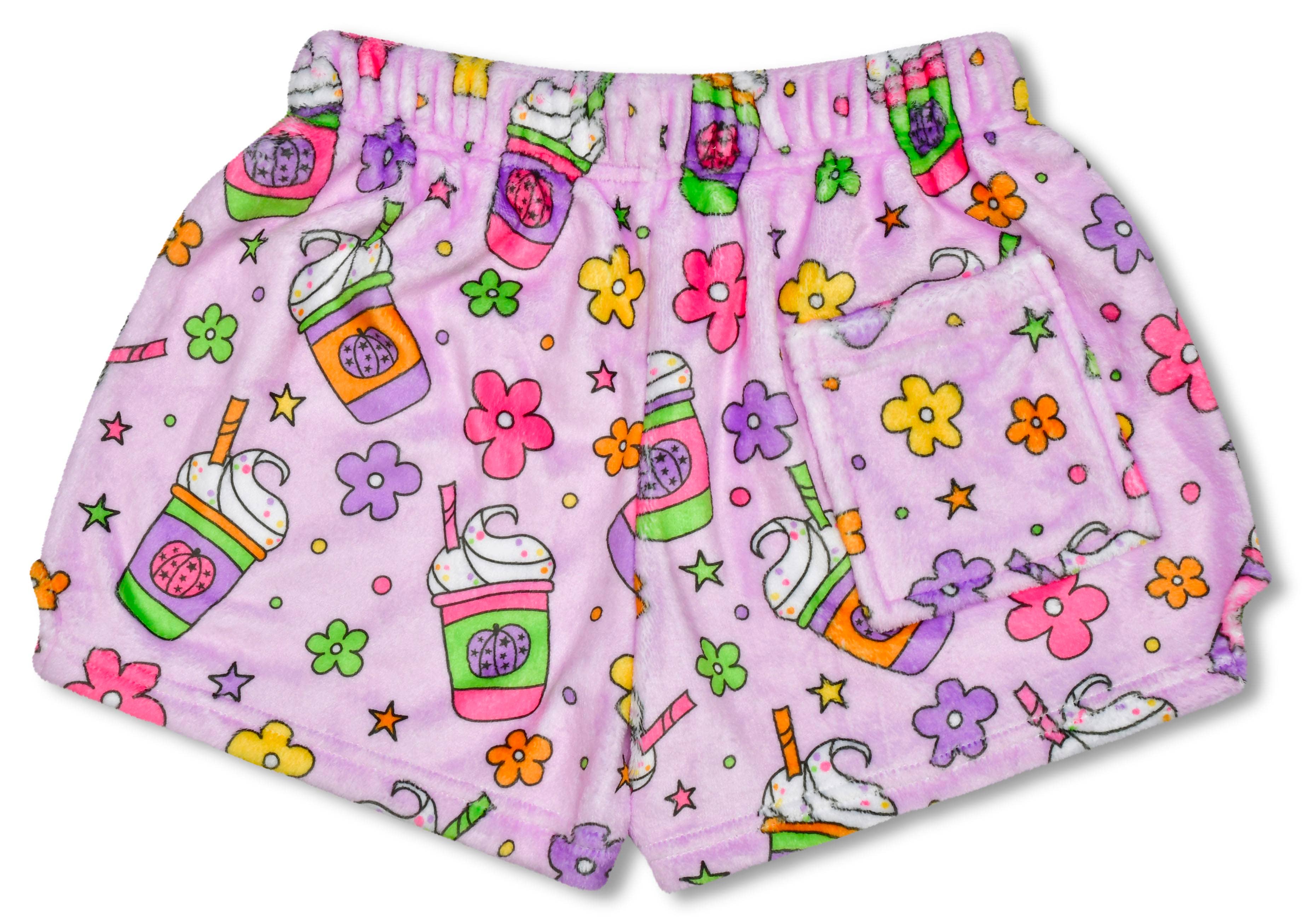 Iscream - Pumpkin Lattes Plush Shorts