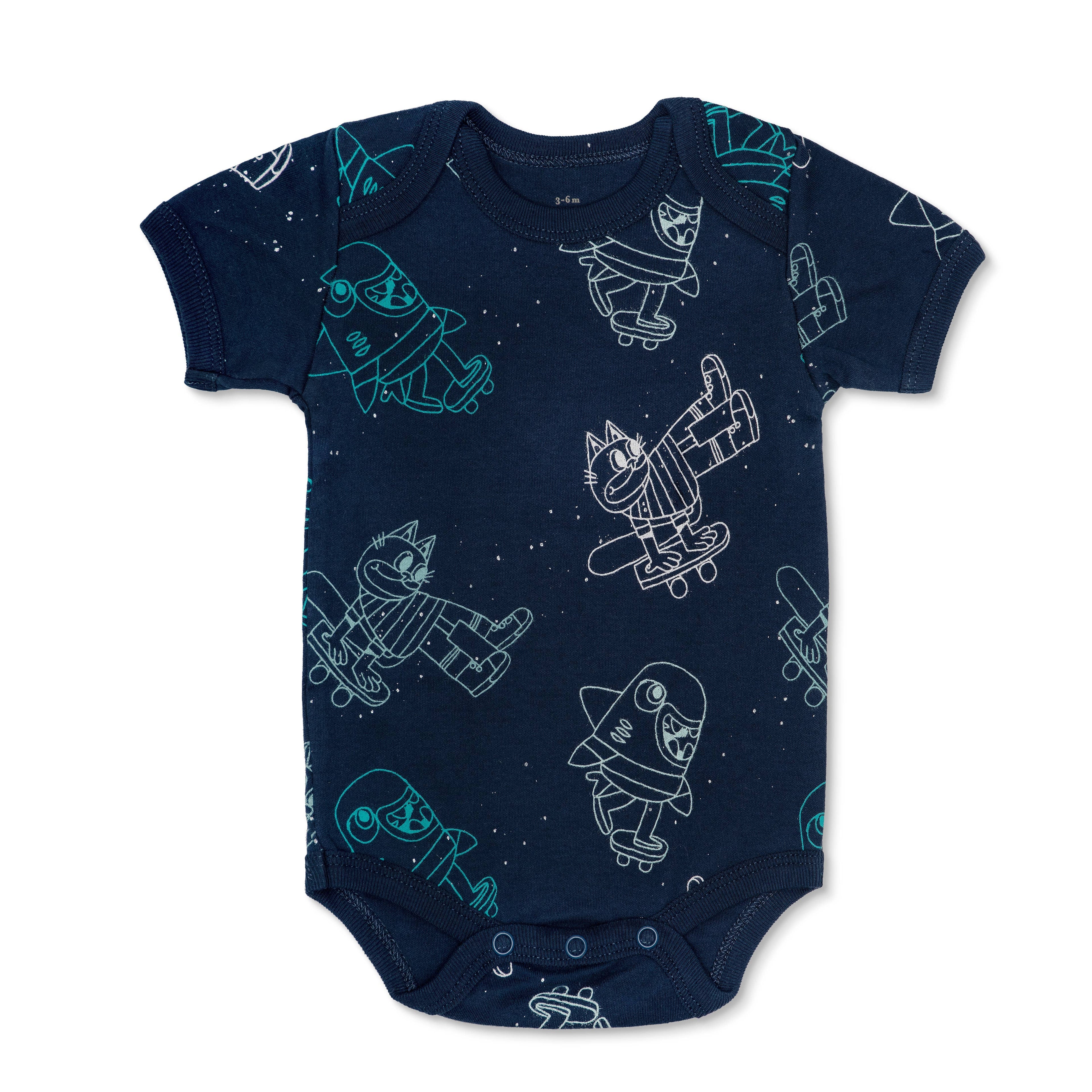 Apple Park - Skater Cats Onesie