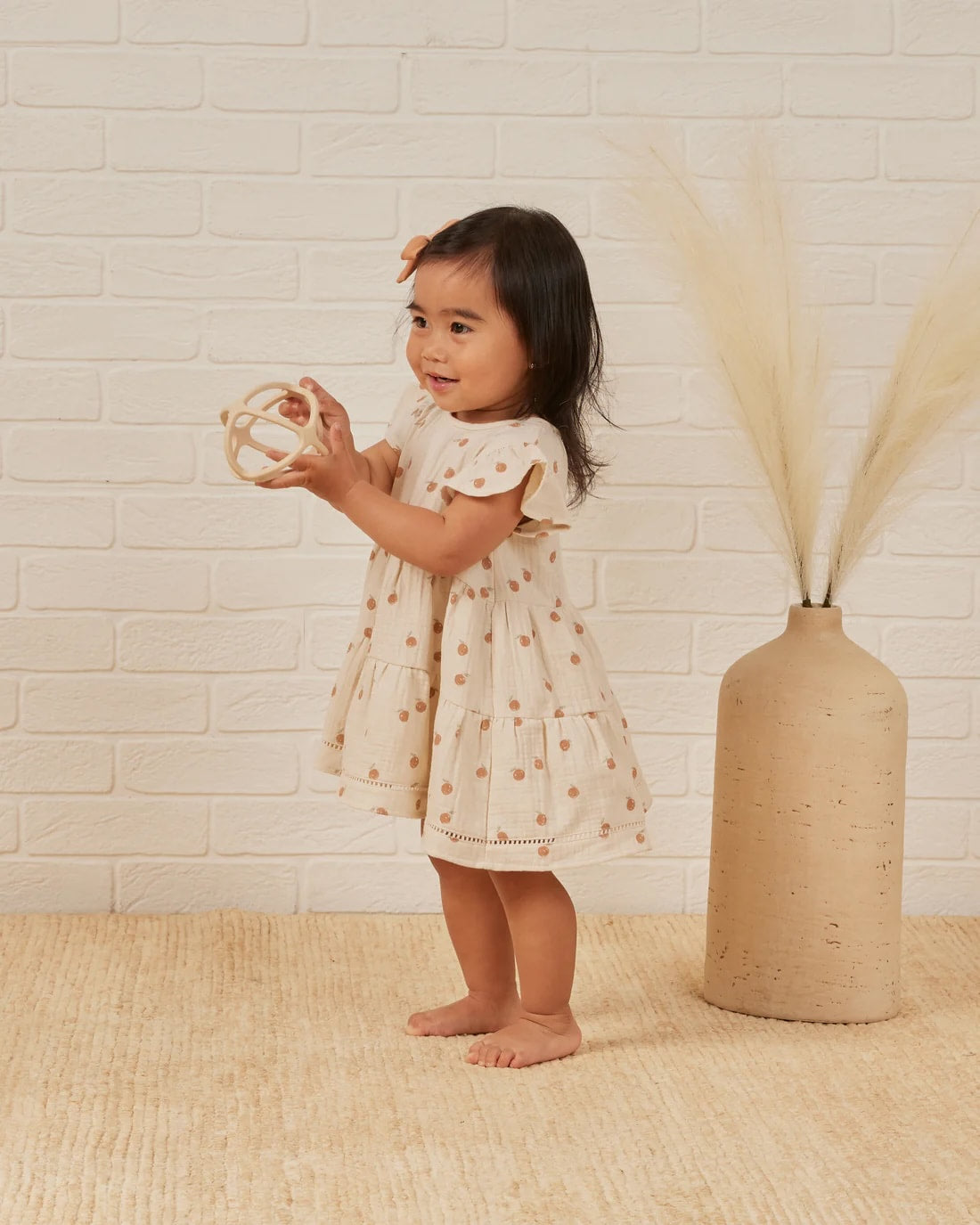 Quincy Mae - Lily Dress || Oranges