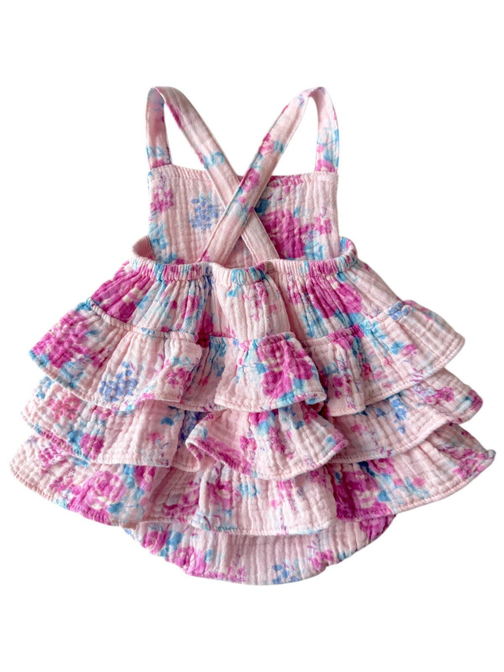 SpearmintLOVE - Muslin Ruffle Sunsuit || Garden Secrets