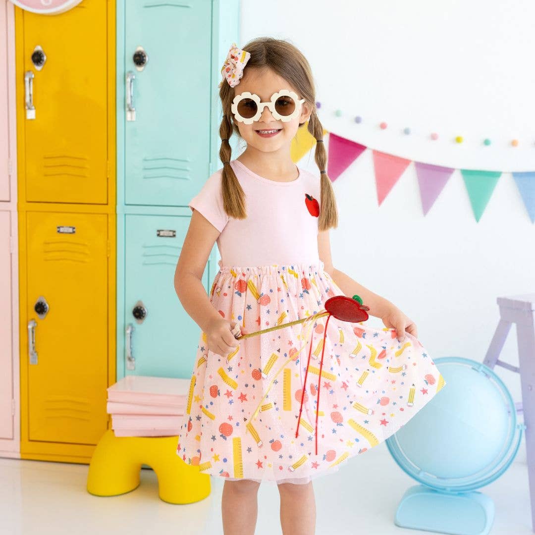 Sweet Wink - School Days Bow Clip - Back To School Kids Hair Clip