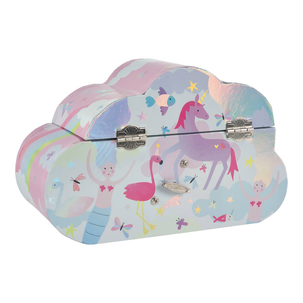 Floss and Rock - Musical Jewellery Box Cloud Shape || Fantasy