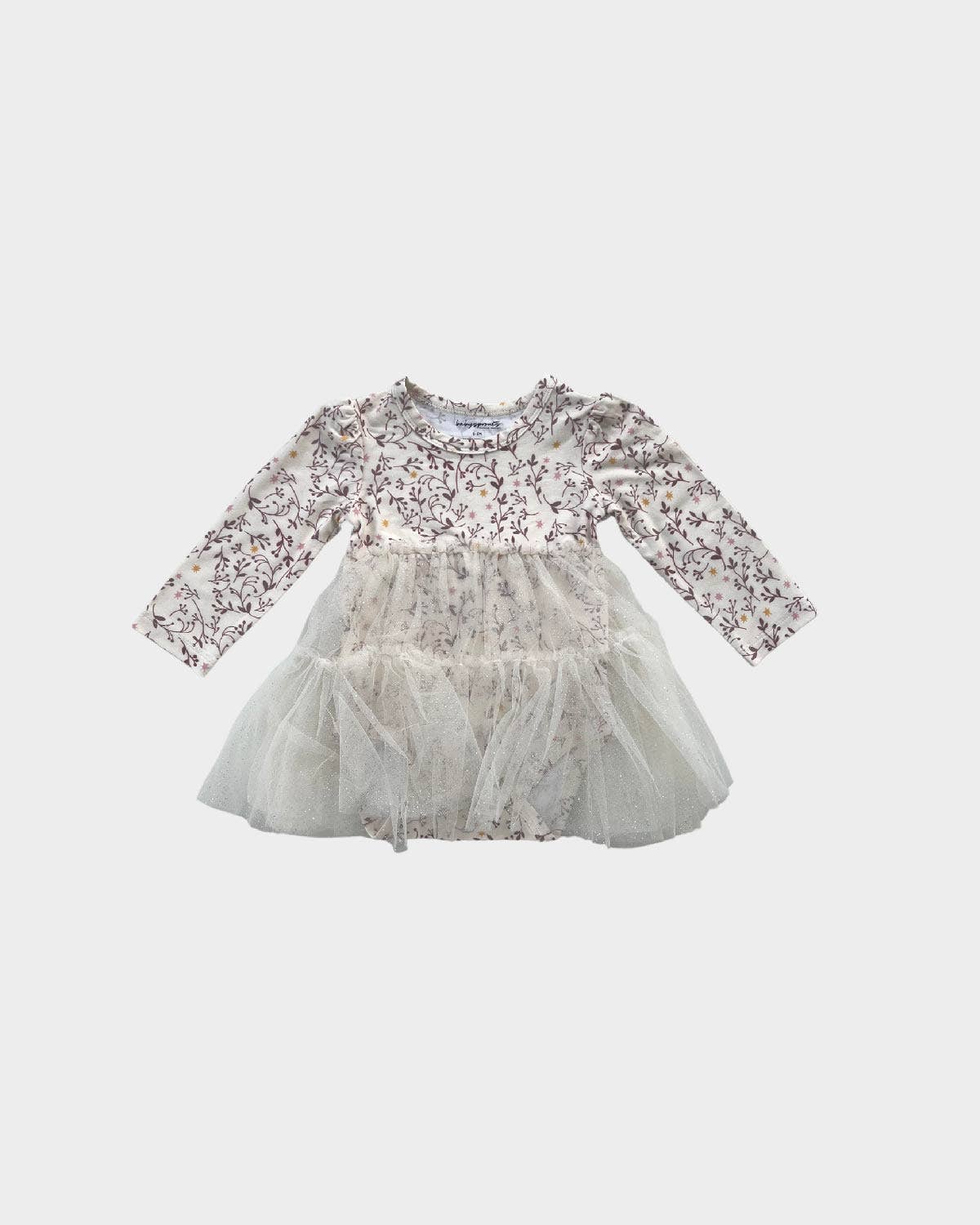 babysprouts clothing company - Tulle Bodysuit Dress || Holiday Tree