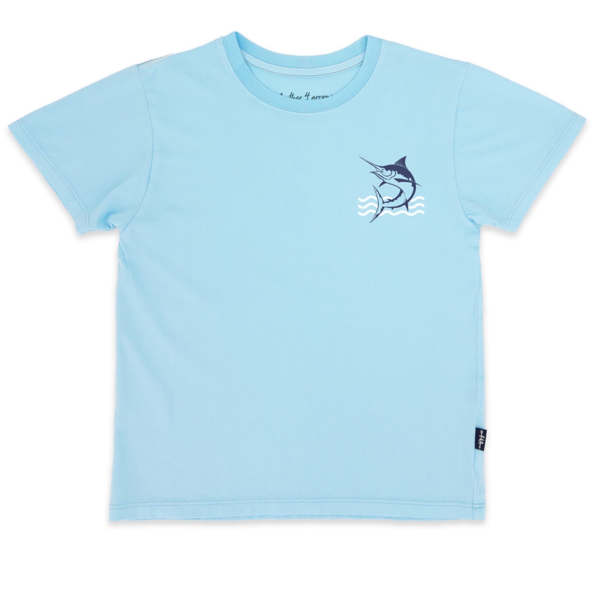 Feather 4 Arrow - Vintage Tee || Crystal Blue