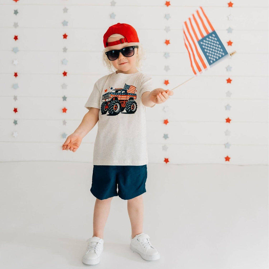 Sweet Wink - American Monster Truck T-Shirt || Fourth of July