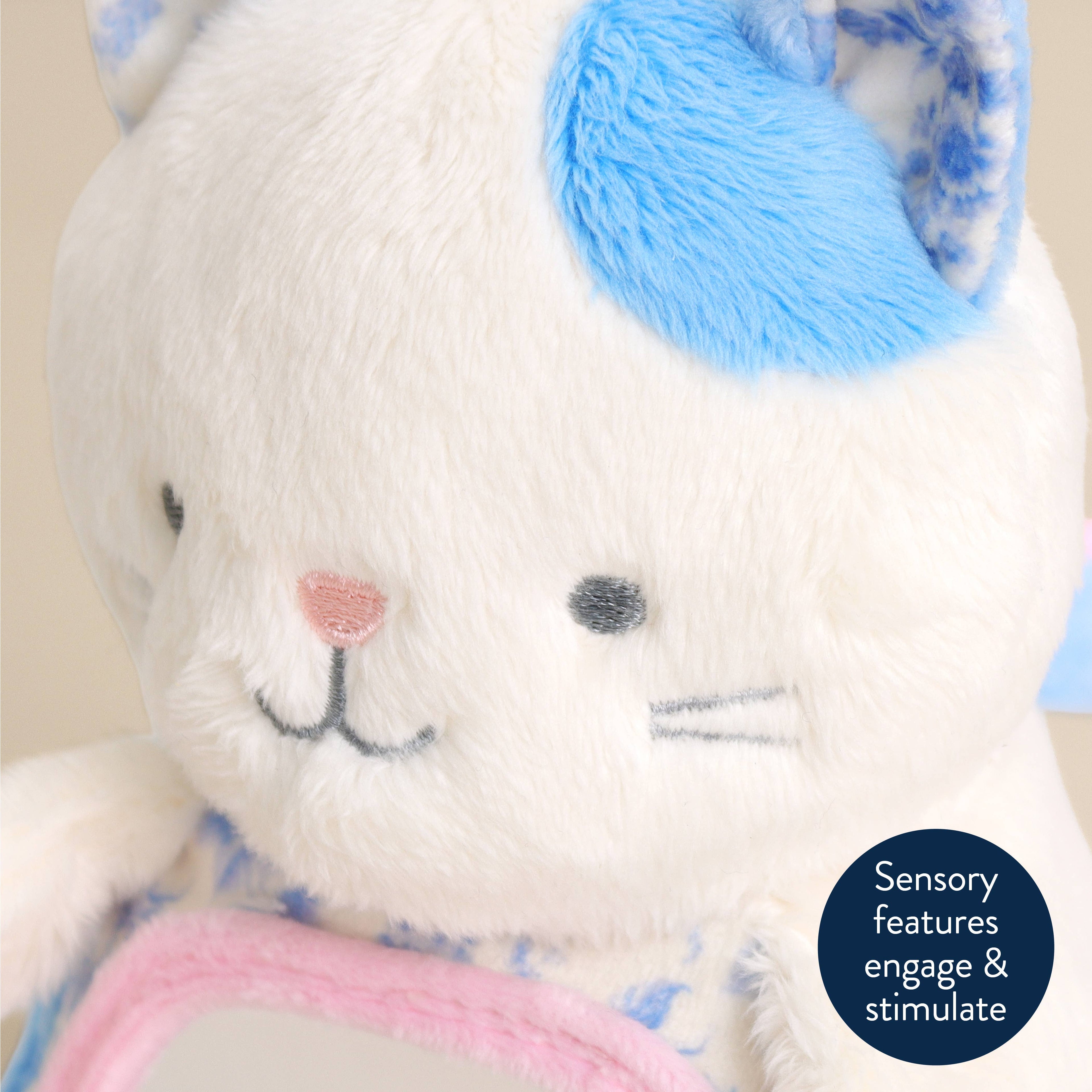 Itzy Ritzy - Itzy Bitzy Mirror™ Sensory Tummy Time Mirror || Kitty
