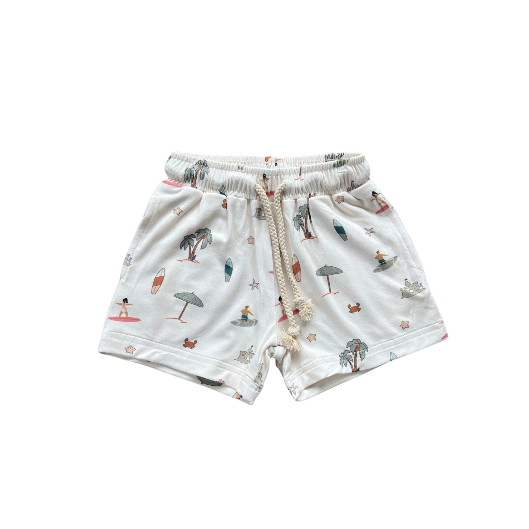 babysprouts clothing company - Boy's Everyday Shorts || Take Me To The Beach