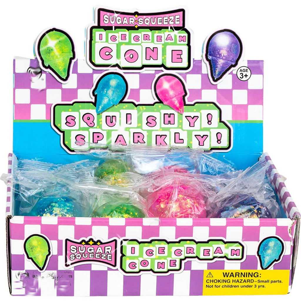 Curious Minds Toys - Ice Cream Cone Shaped Squishy