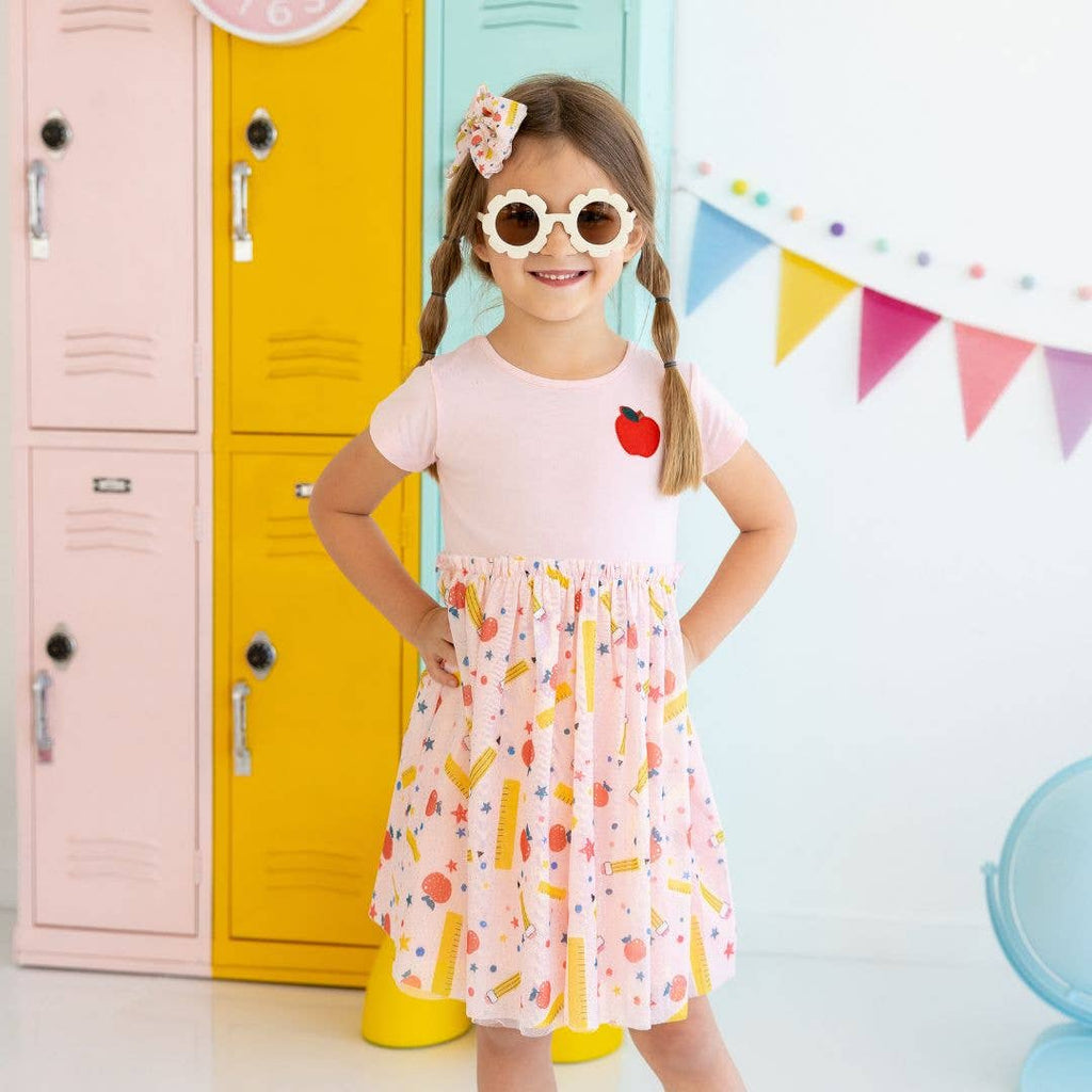 Sweet Wink - School Days Bow Clip - Back To School Kids Hair Clip