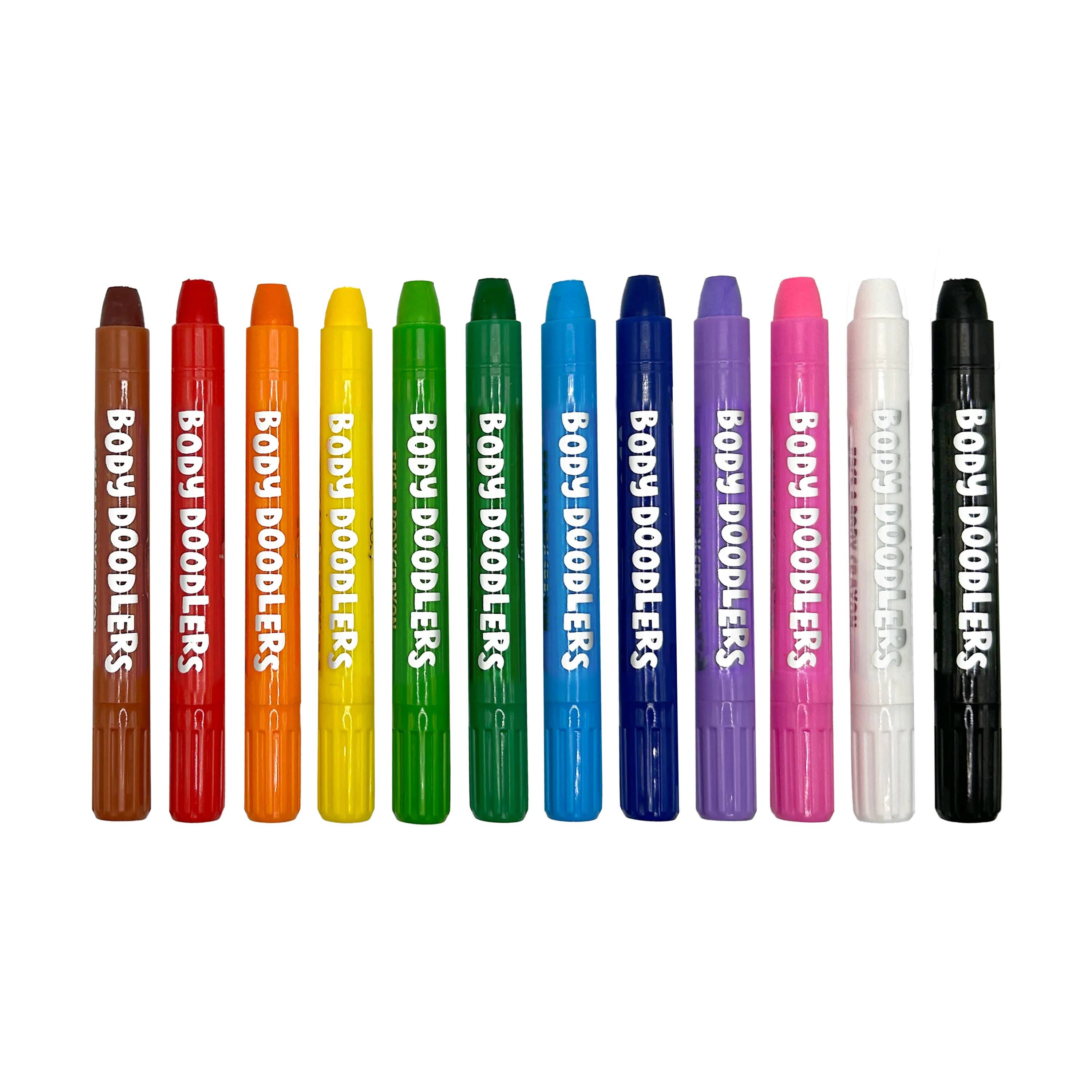 OOLY - Body Doodlers Face & Body Crayons