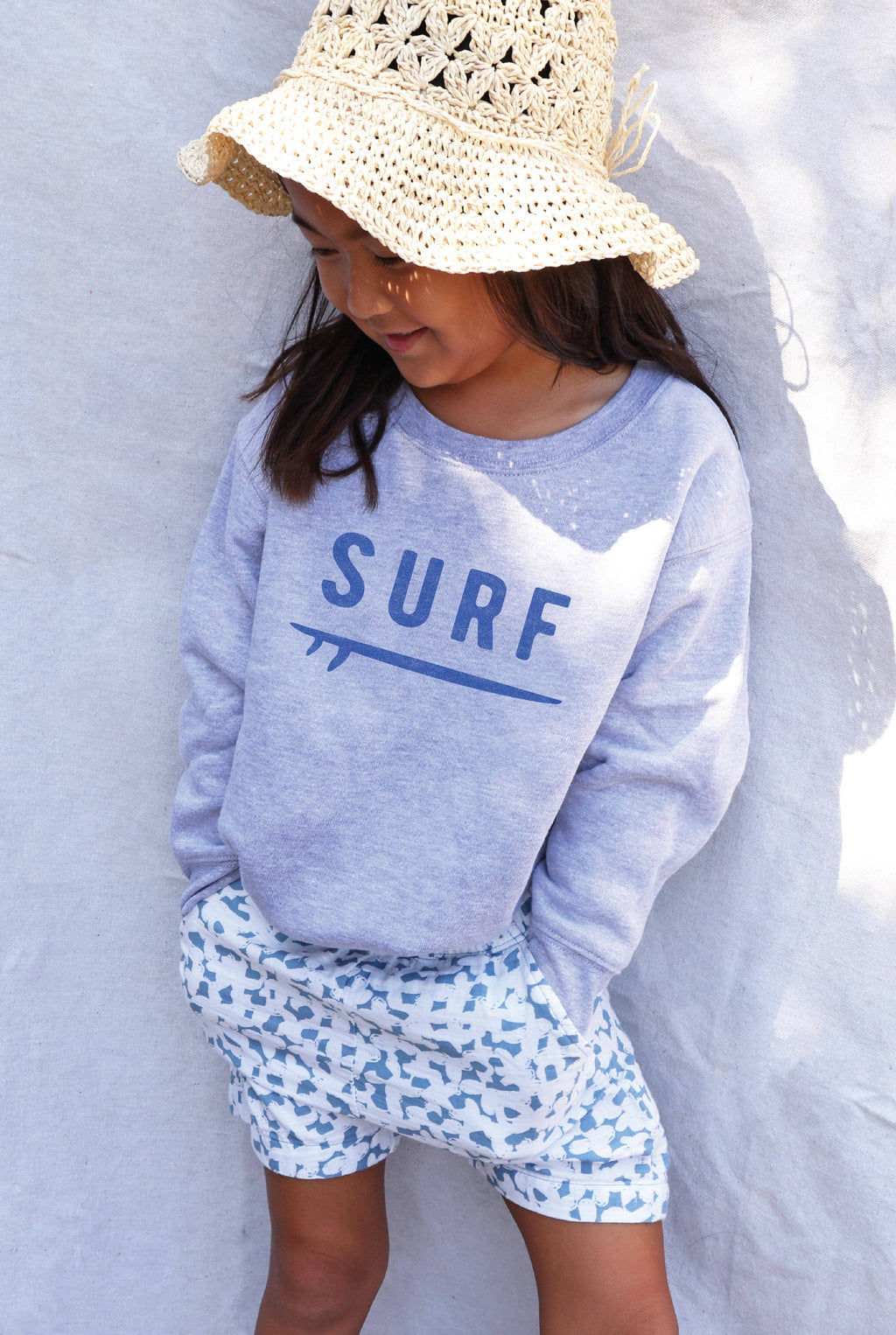 OAT COLLECTIVE - SURF Toddler Unisex Graphic Sweatshirt