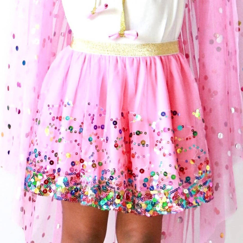 Sweet Wink - Raspberry Confetti Tutu