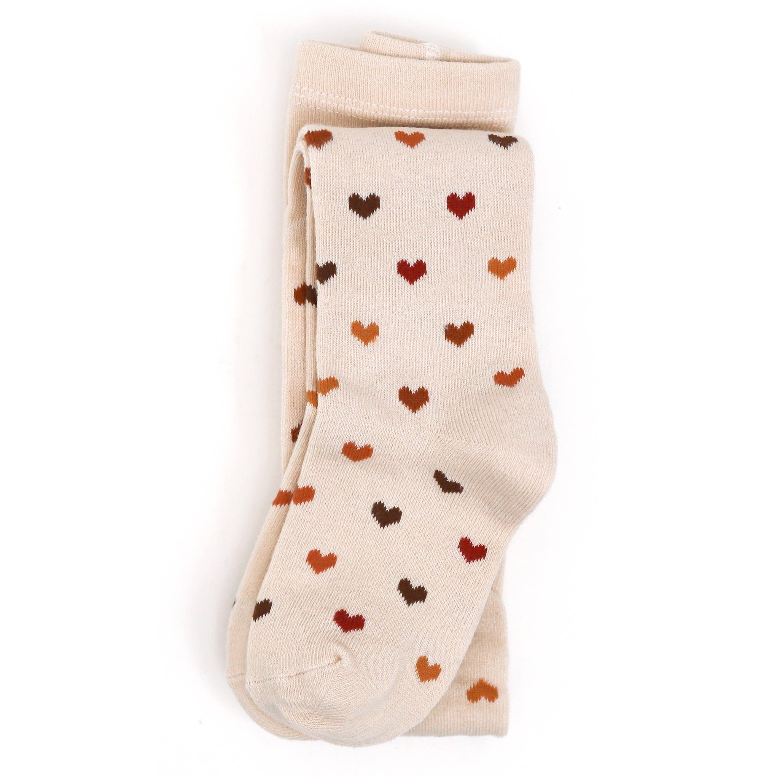 Little Stocking Co. - Harvest Hearts Knit Tights