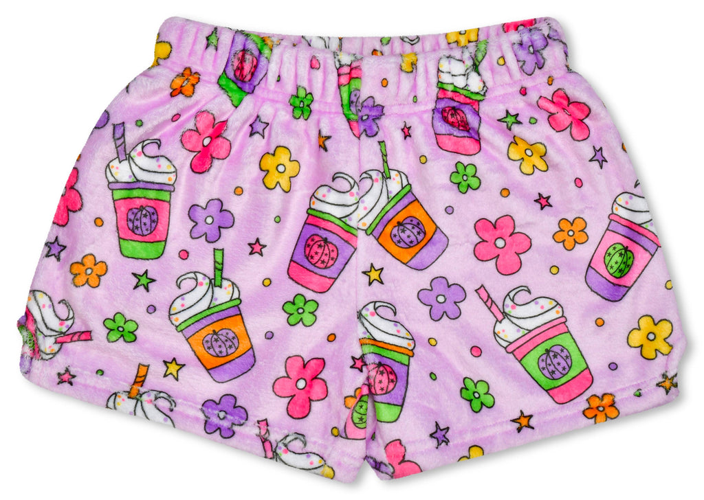 Iscream - Pumpkin Lattes Plush Shorts
