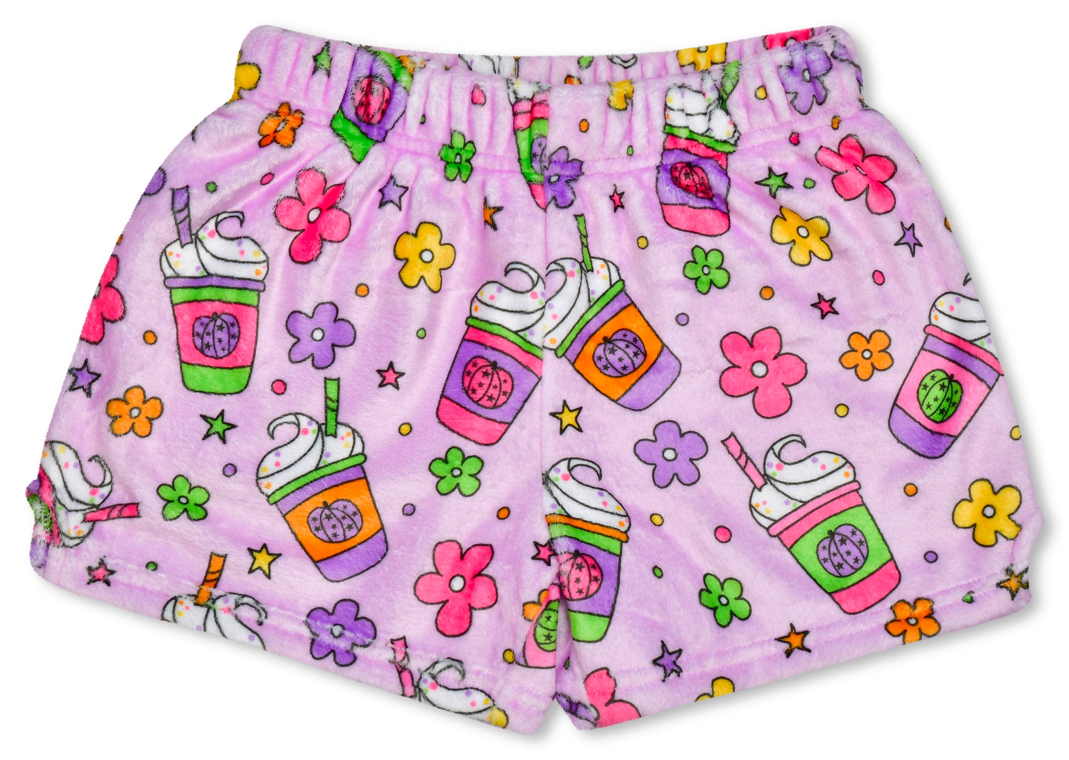 Iscream - Pumpkin Lattes Plush Shorts