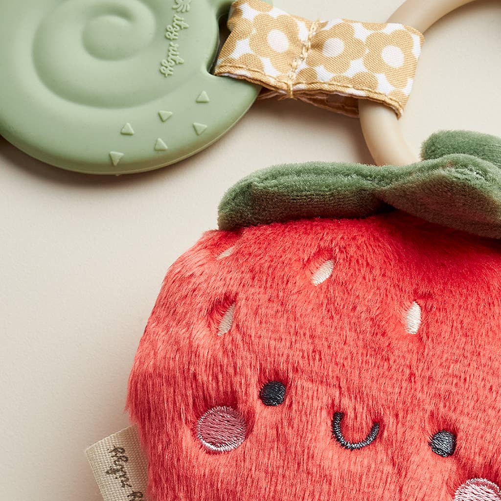 Itzy Ritzy - Itzy Pal™ Plush + Teether || Strawberry