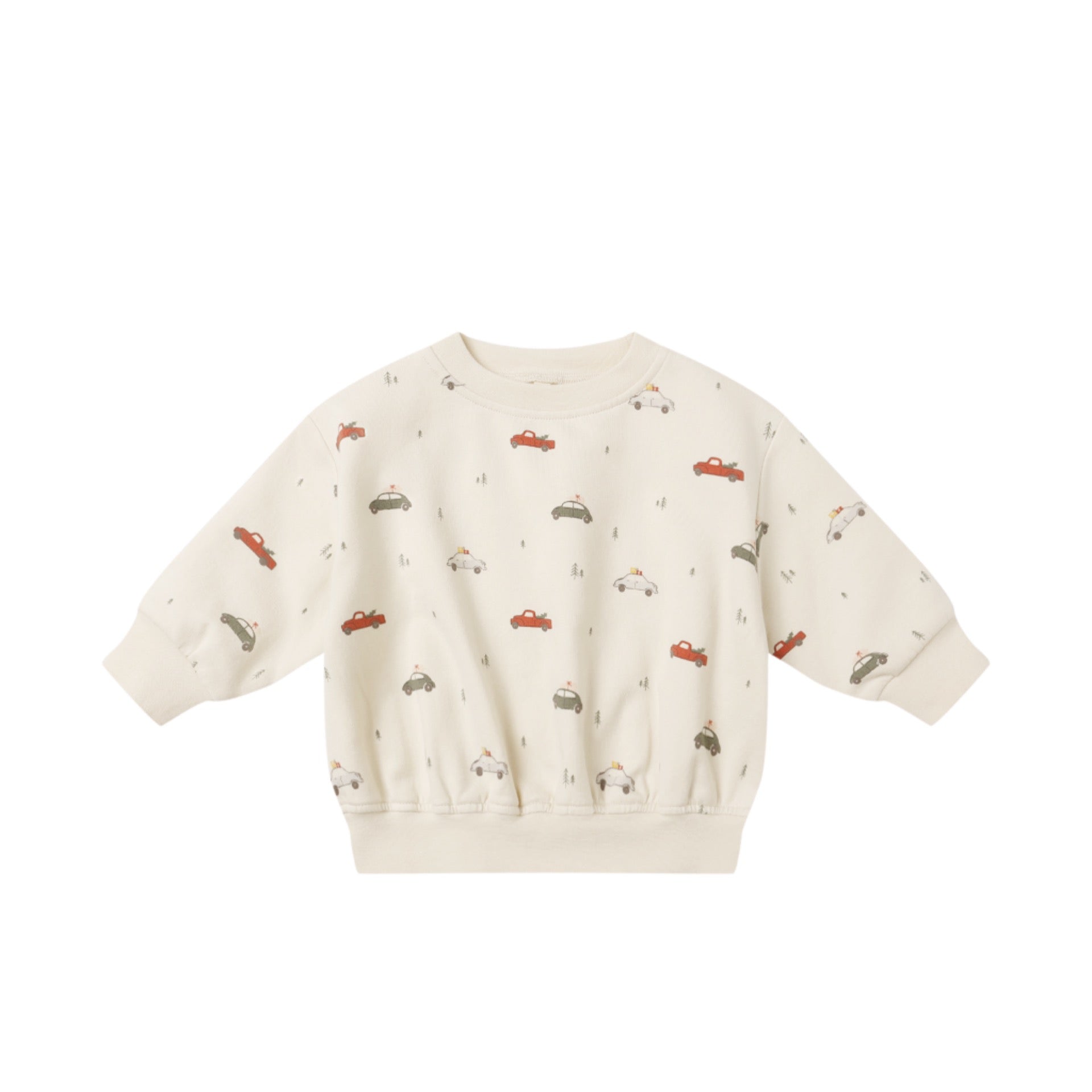 Quincy Mae - Relaxed Fleece Sweat Set || Cars