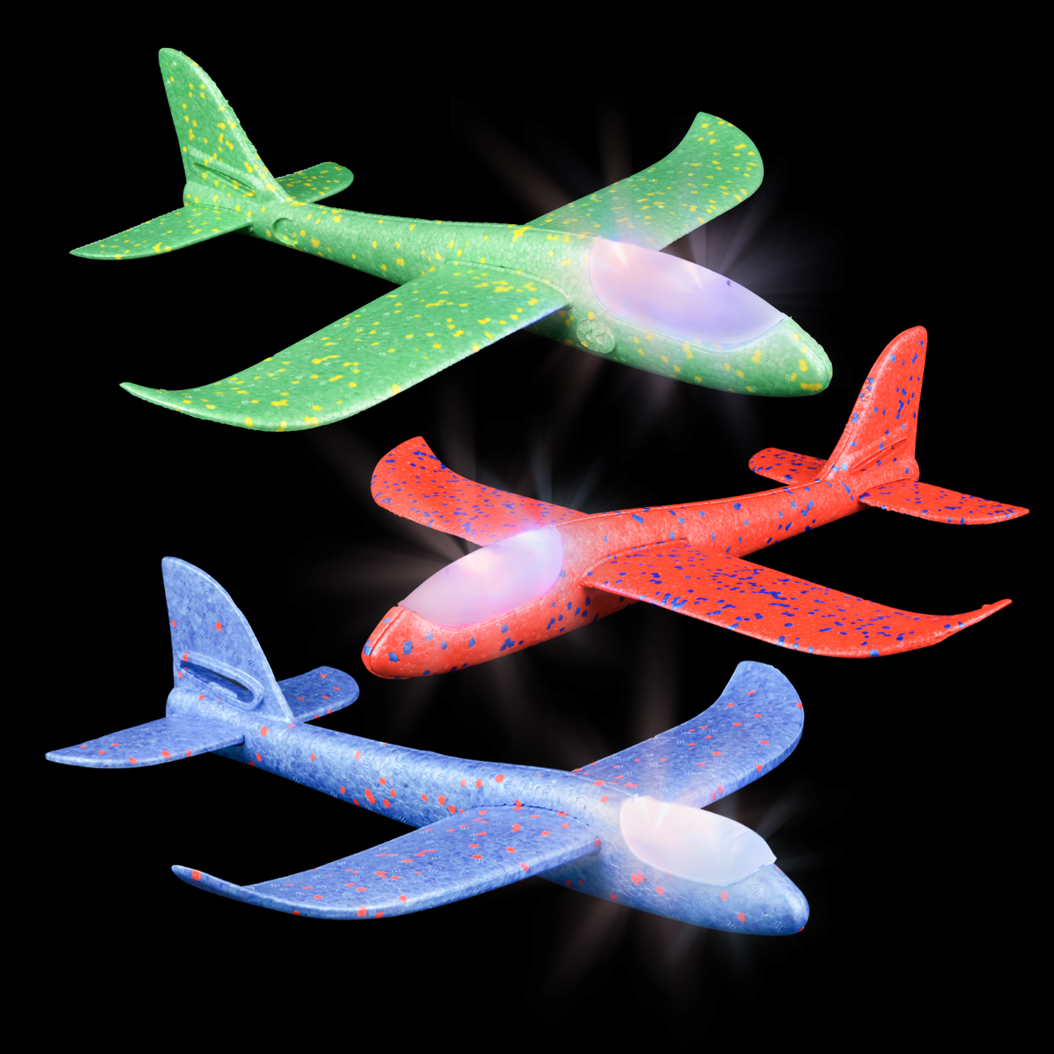 The Toy Network - LIGHT-UP FOAM GLIDER 18"