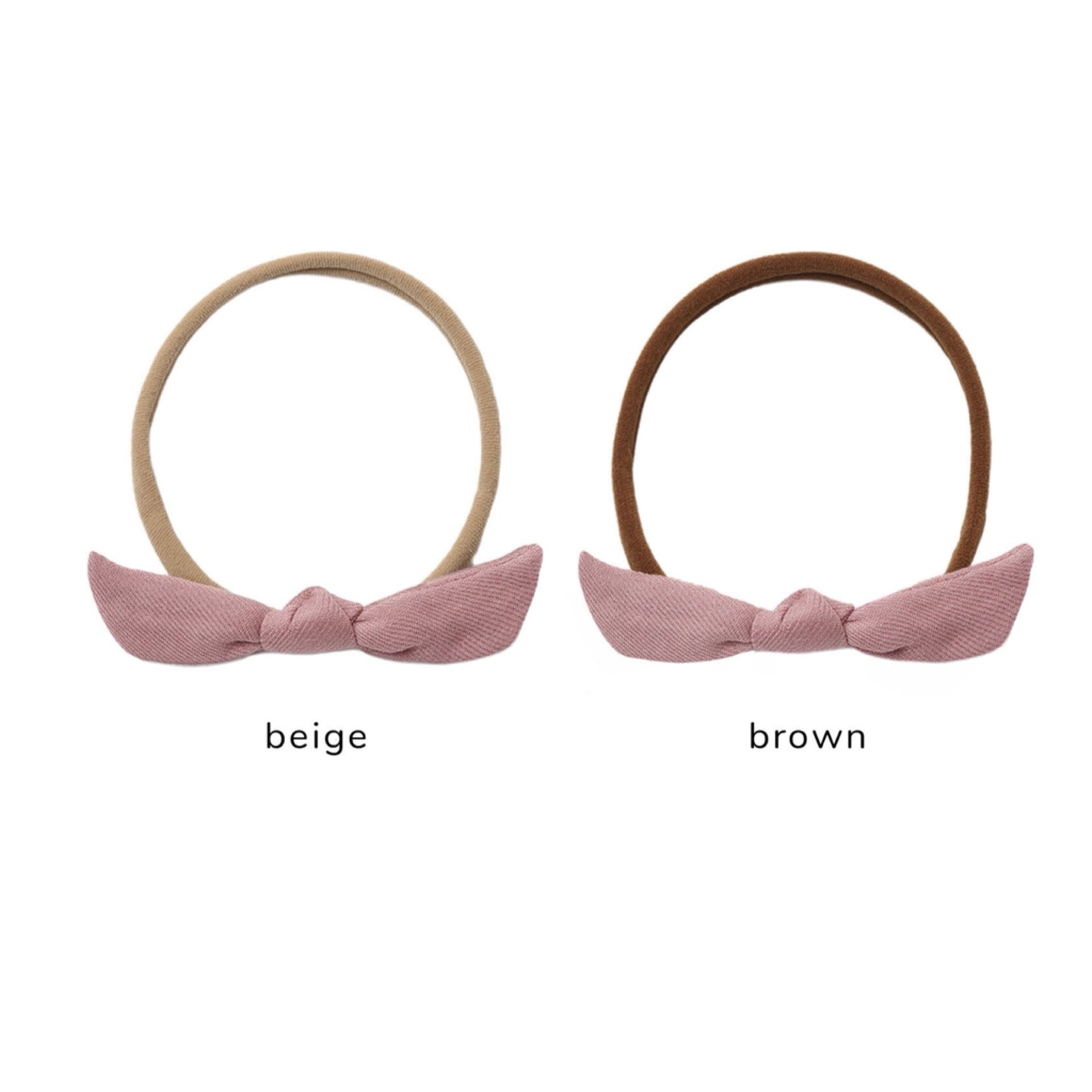Quincy Mae - Little Knot Headband || Mulberry