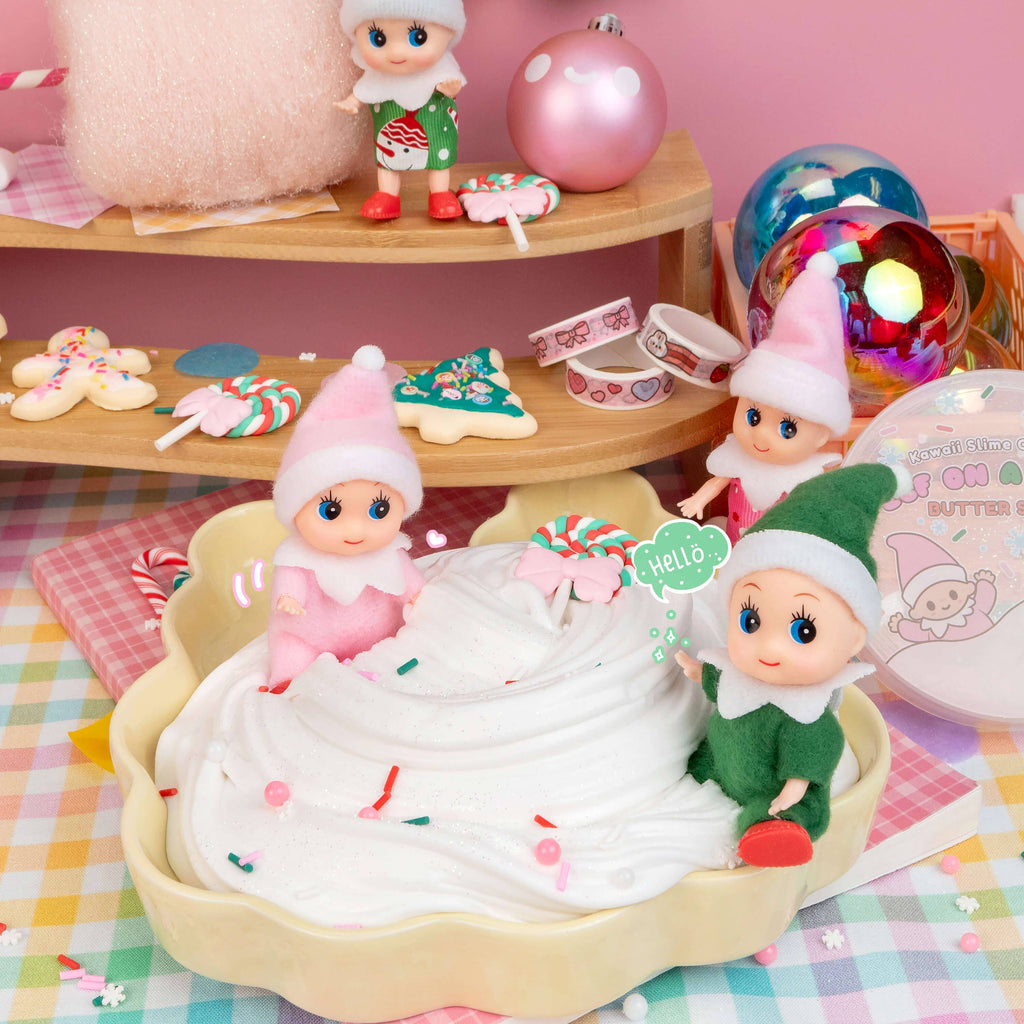 Kawaii Slime Company - Elf on a Slime Butter Signature Dome™ Slime
