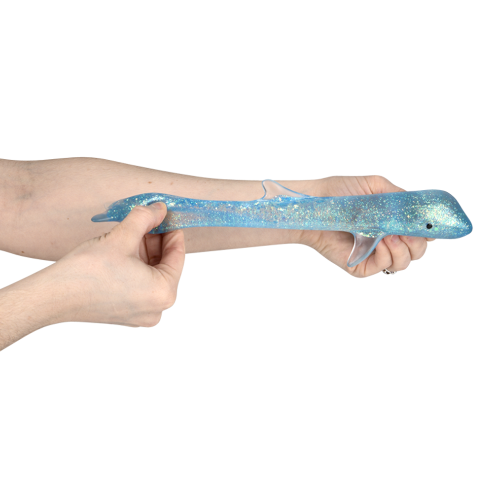 The Toy Network - SQUEEZY SUGAR DOLPHIN 6"