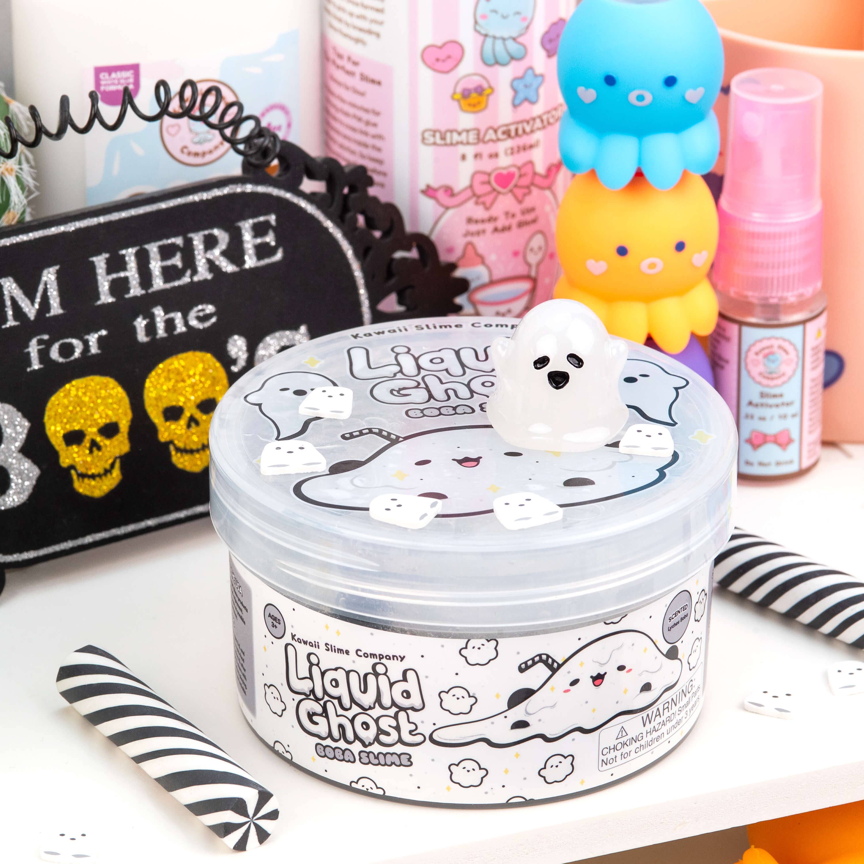 Kawaii Slime Company - Liquid Ghost Boba Slime