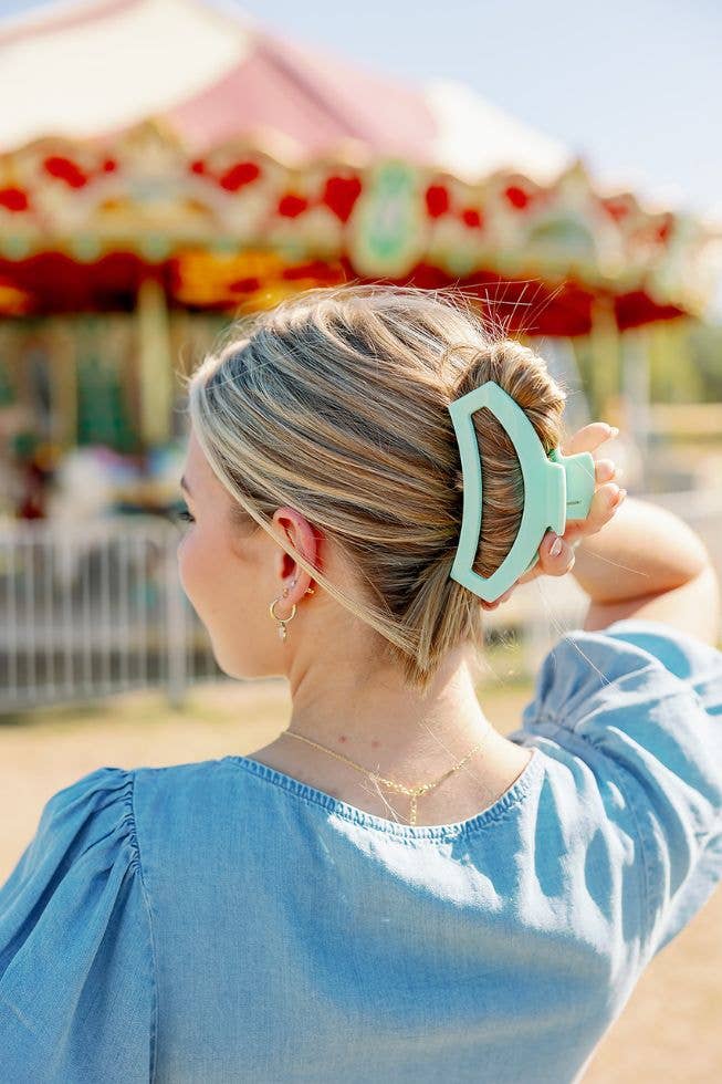TELETIES - Open Mint to Be Large Hair Clip