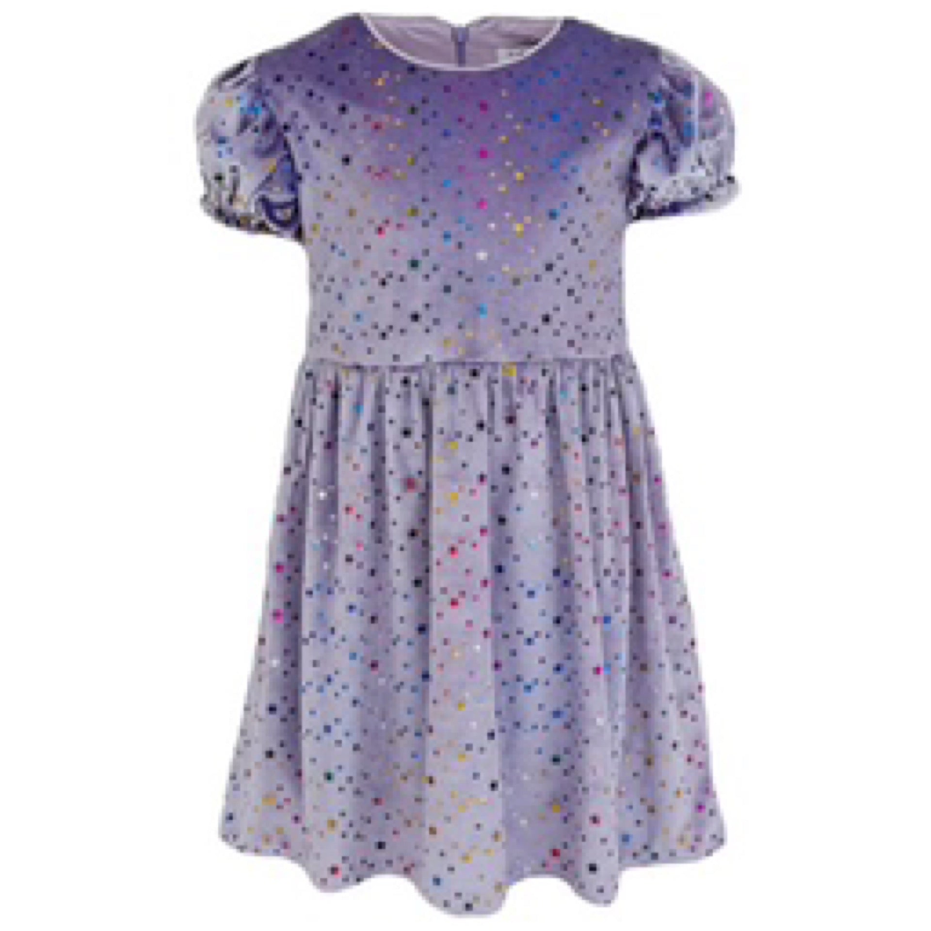 Lola and the Boys - Lavender Sky Velour Dress