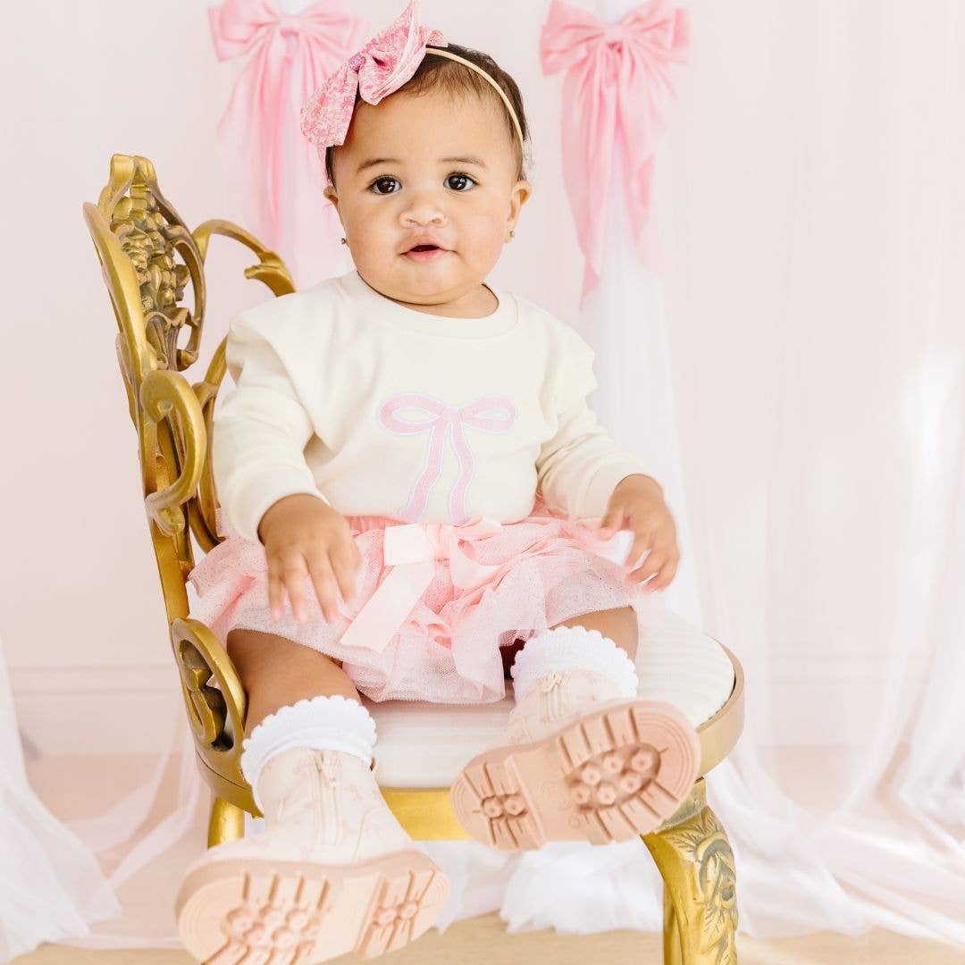 Sweet Wink - Ballet Bow Tiered Tutu || Coquette